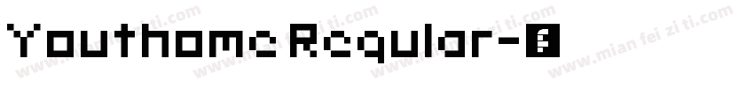 Youthome Regular字体转换